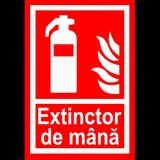 Semn de extinctor de mana